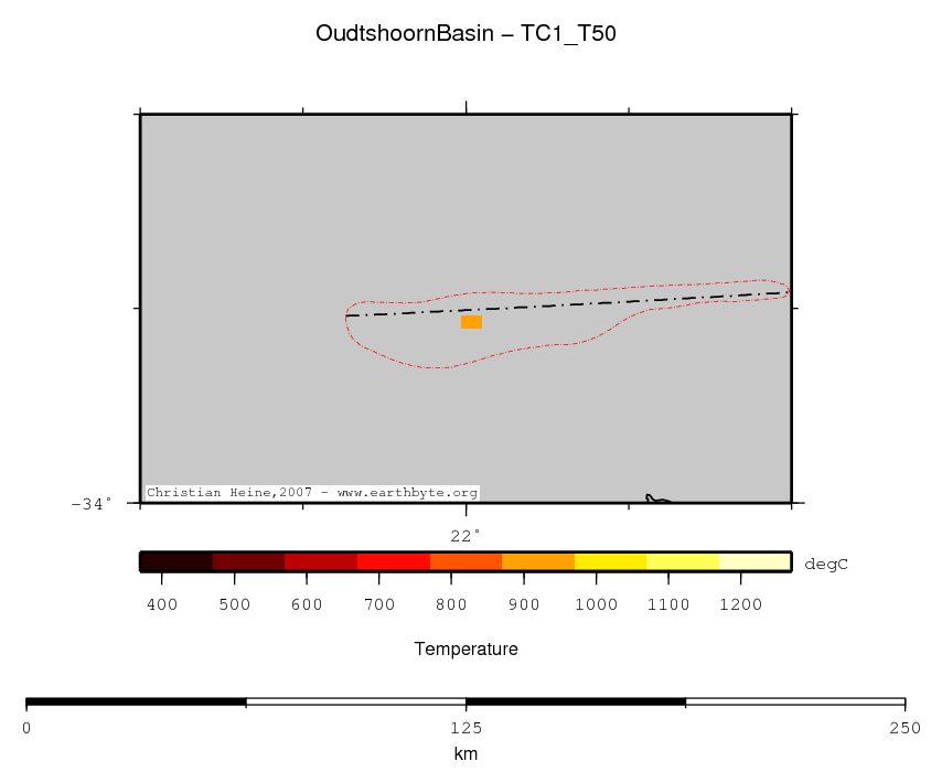Oudtshoorn Basin location map