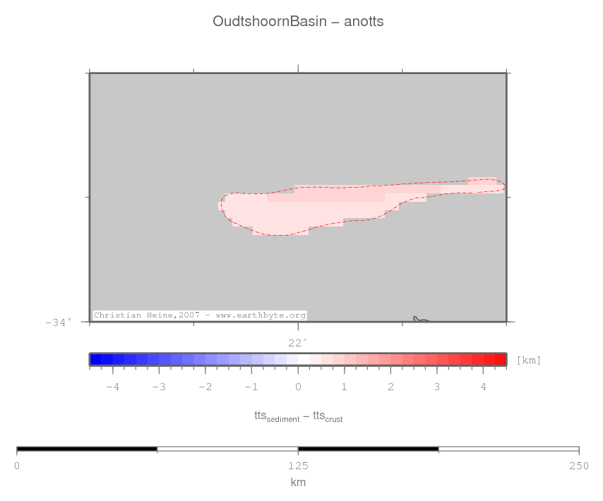 Oudtshoorn Basin location map