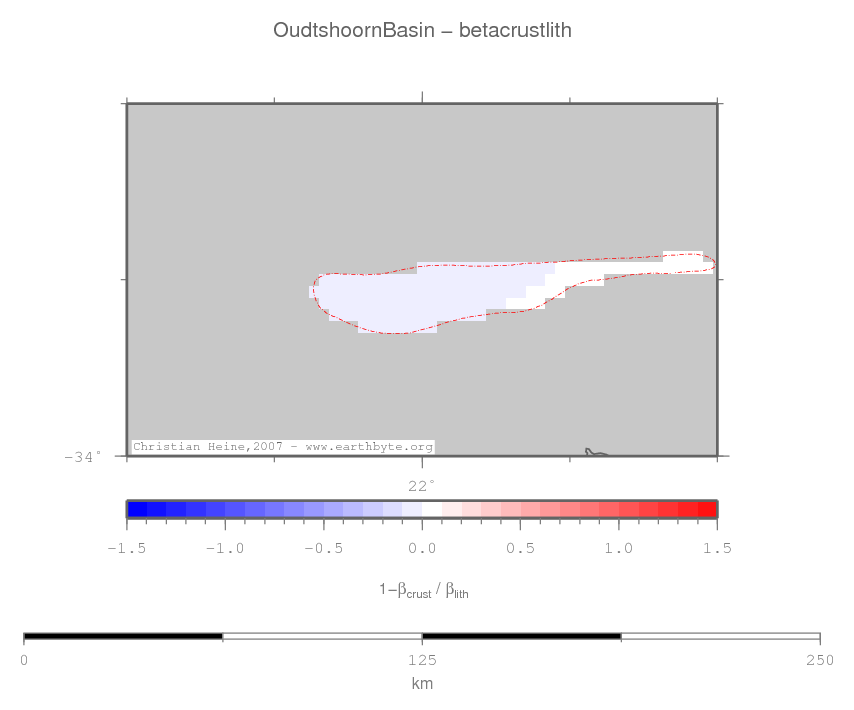 Oudtshoorn Basin location map