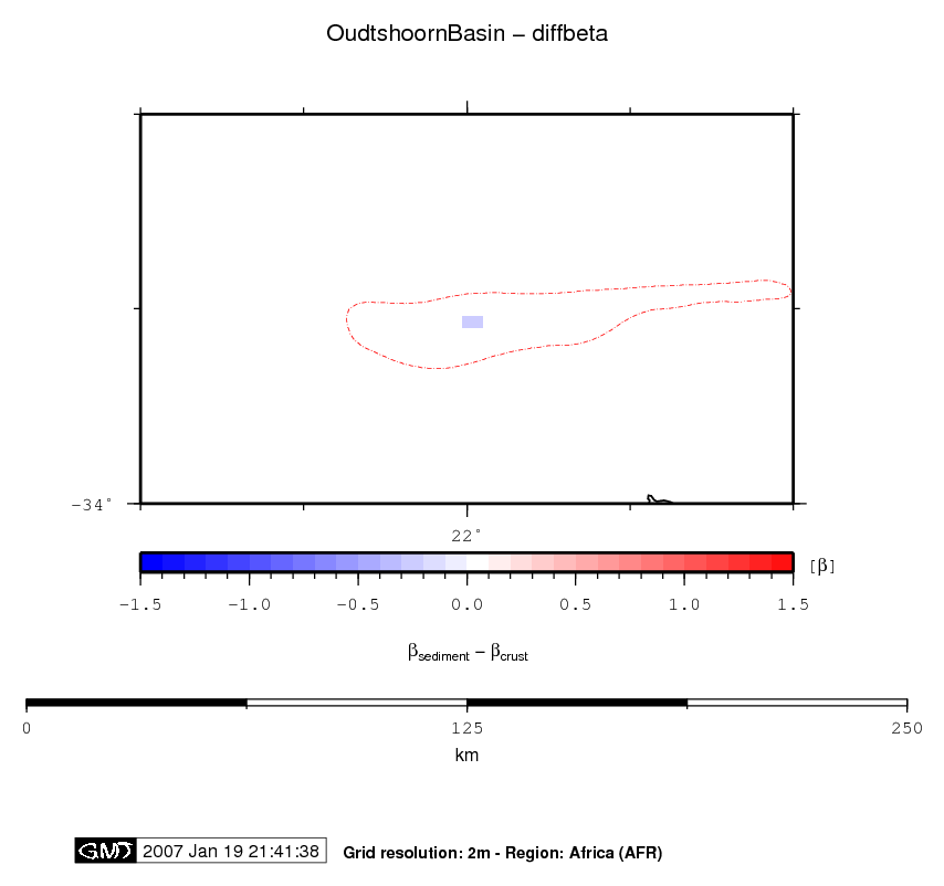 Oudtshoorn Basin location map