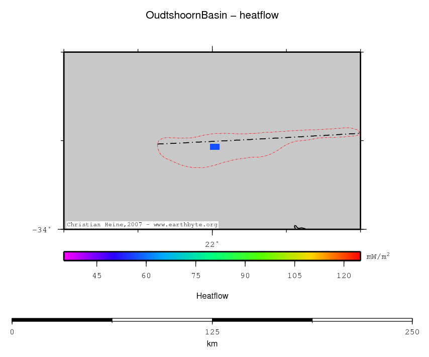 Oudtshoorn Basin location map