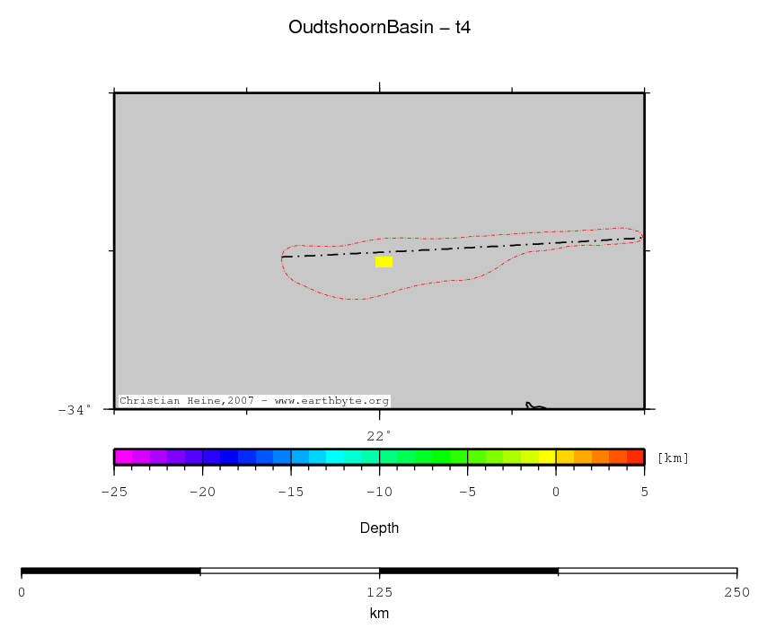 Oudtshoorn Basin location map