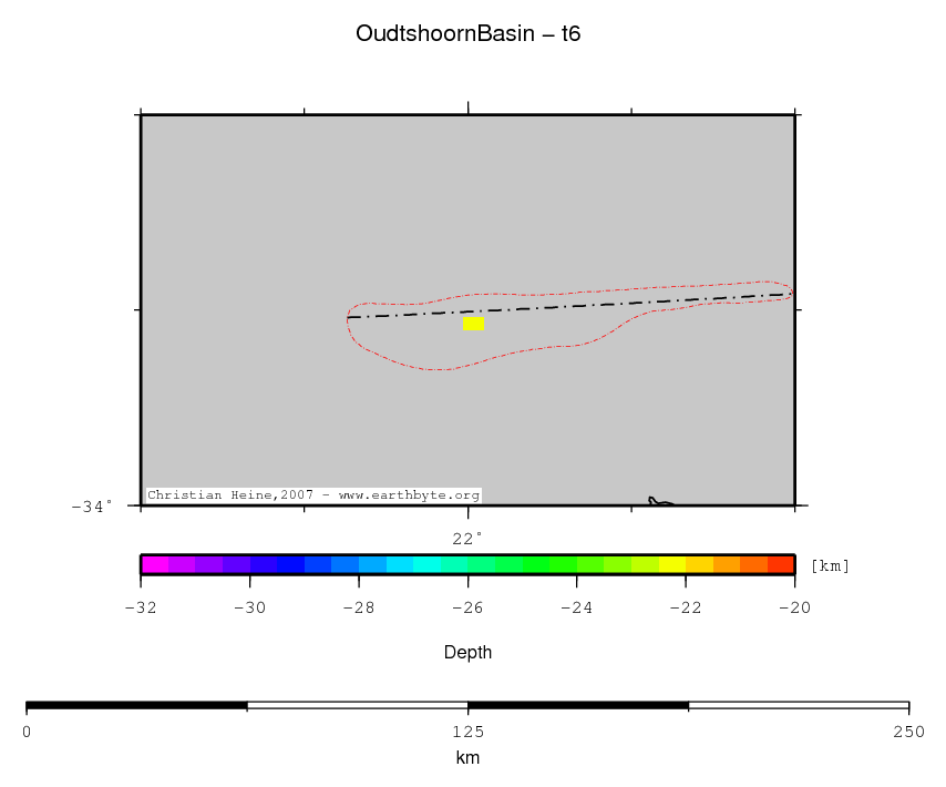 Oudtshoorn Basin location map