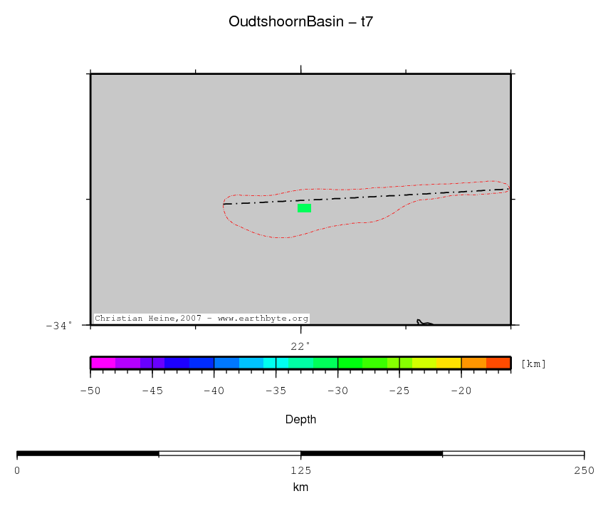 Oudtshoorn Basin location map