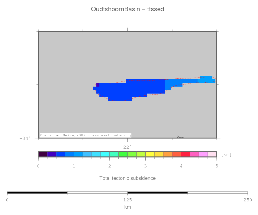 Oudtshoorn Basin location map