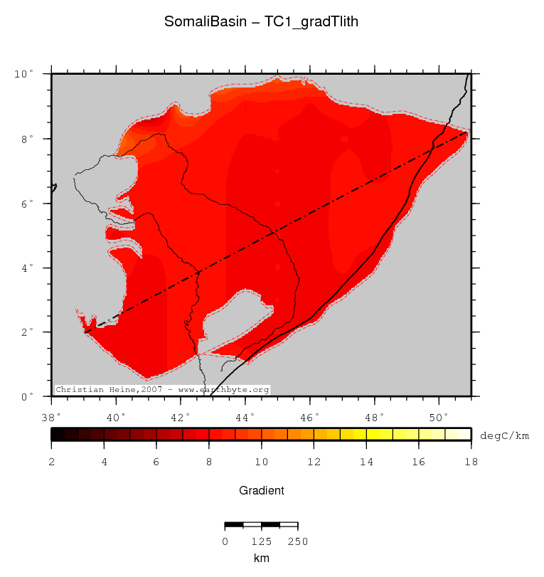Somali Basin location map