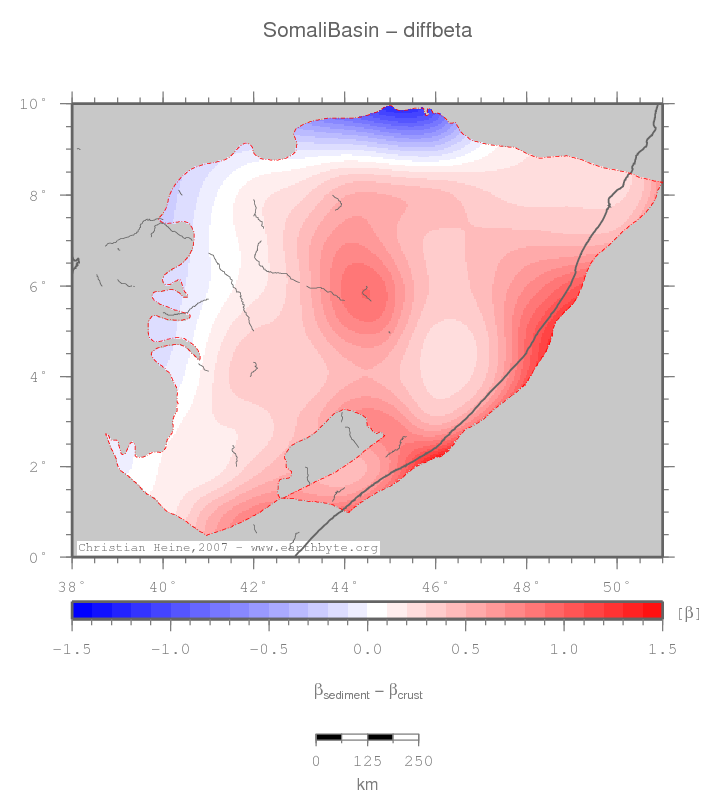 Somali Basin location map