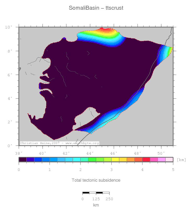 Somali Basin location map