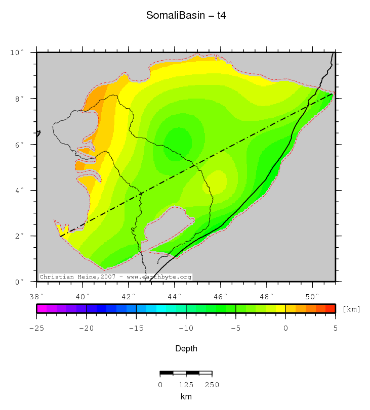 Somali Basin location map