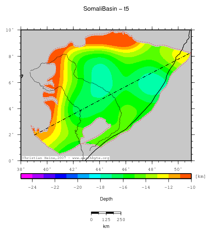 Somali Basin location map