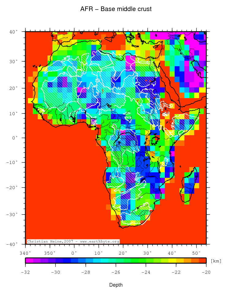 There is no grid with 2d resolution for this region available