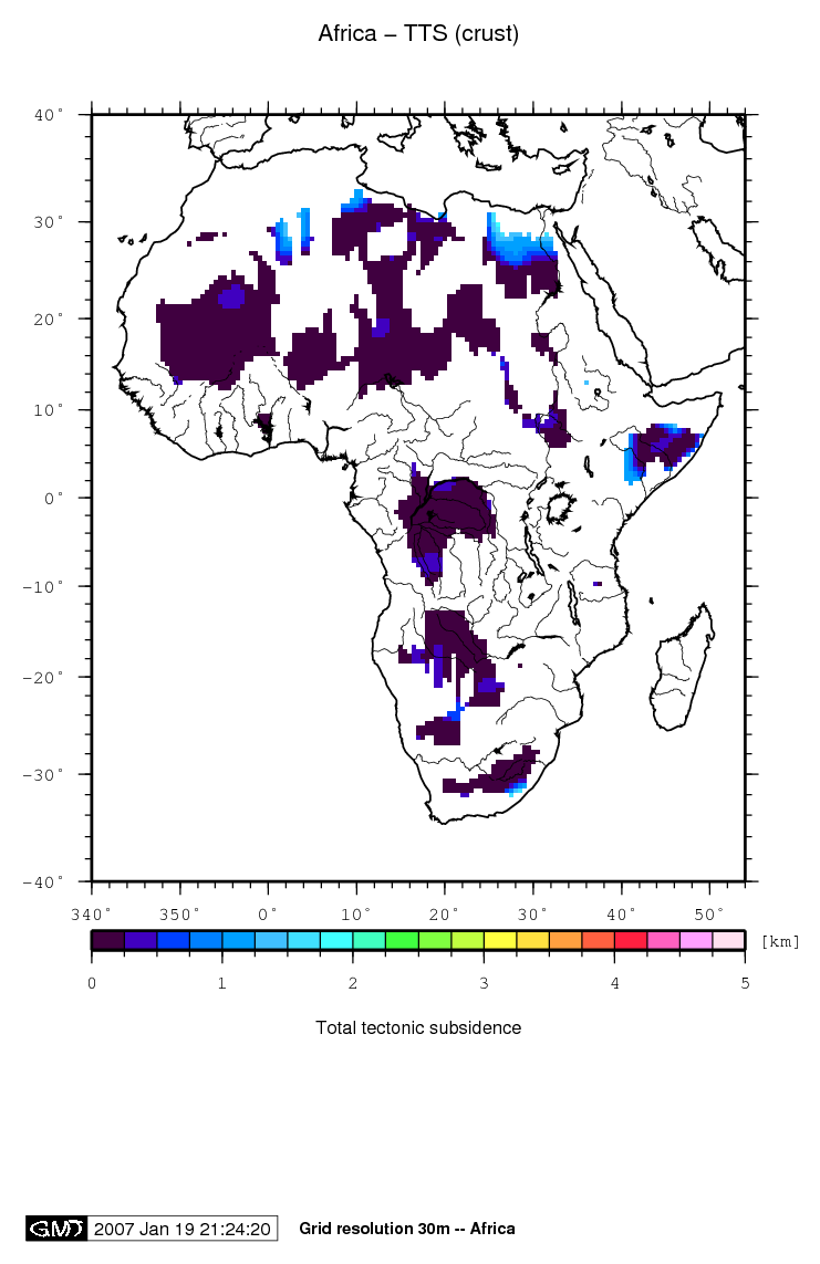 There is no grid with 30m resolution for this region available
