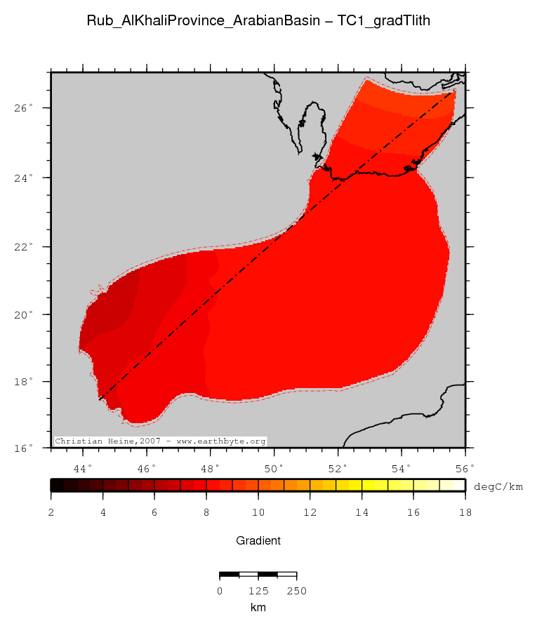 Rub' Al Khali Province (Arabian Basin) location map