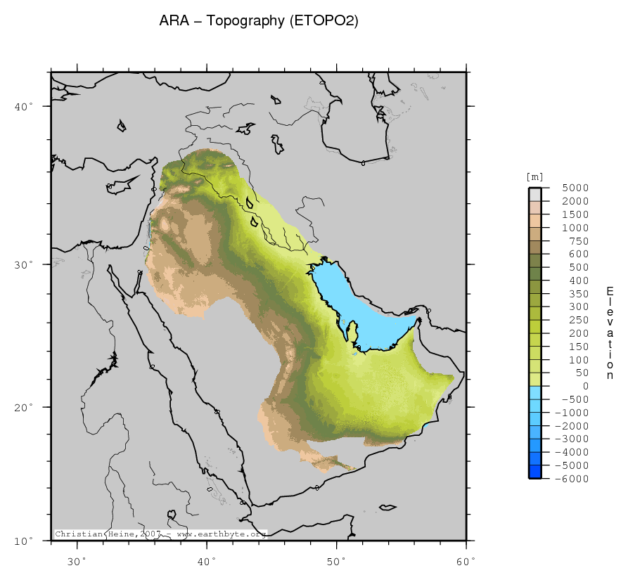 There is no grid with 2m resolution for this region available