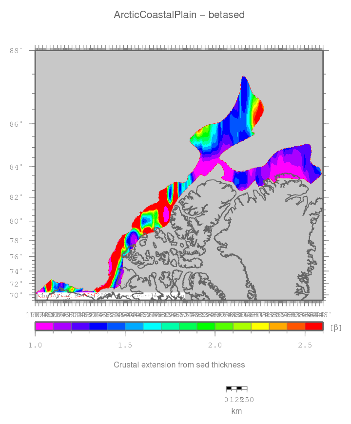 Arctic Coastal Plain location map