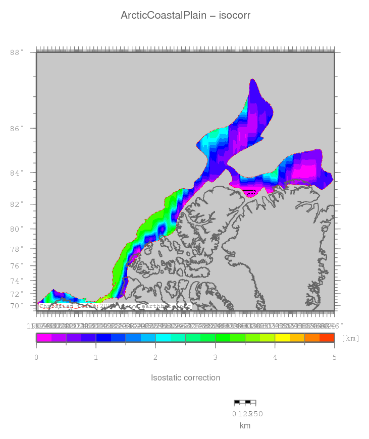 Arctic Coastal Plain location map