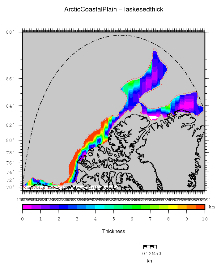 Arctic Coastal Plain location map