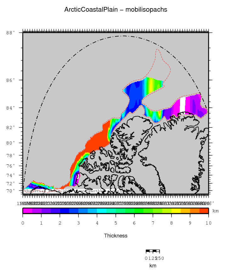 Arctic Coastal Plain location map