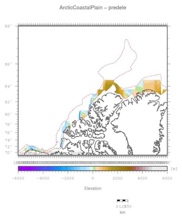 Arctic Coastal Plain location map