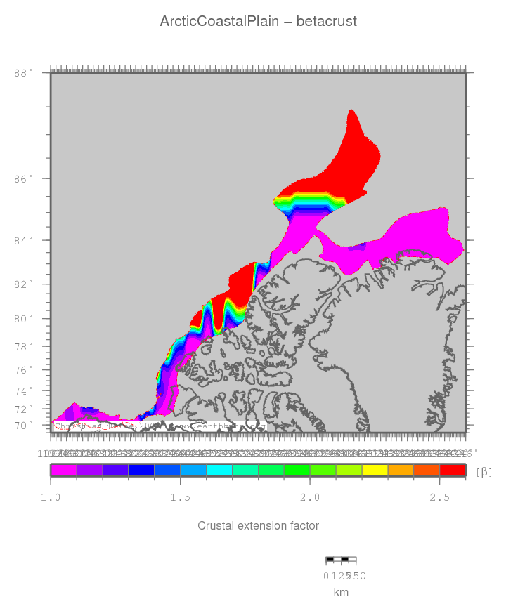 Arctic Coastal Plain location map