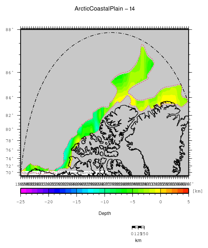 Arctic Coastal Plain location map