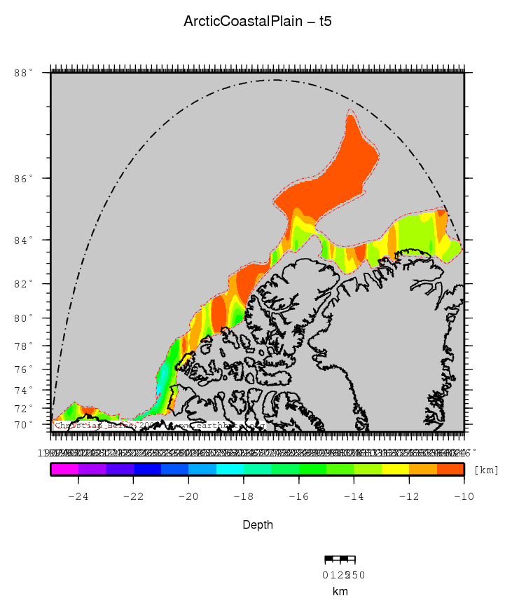 Arctic Coastal Plain location map