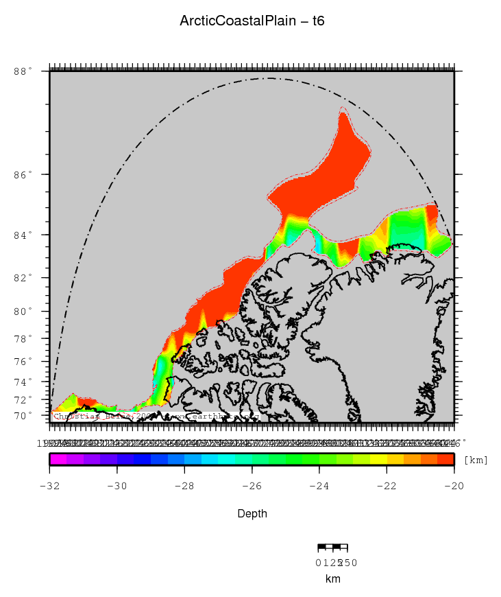 Arctic Coastal Plain location map