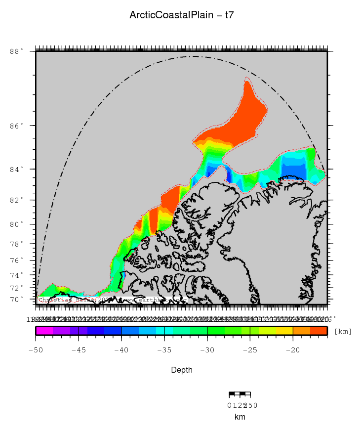 Arctic Coastal Plain location map