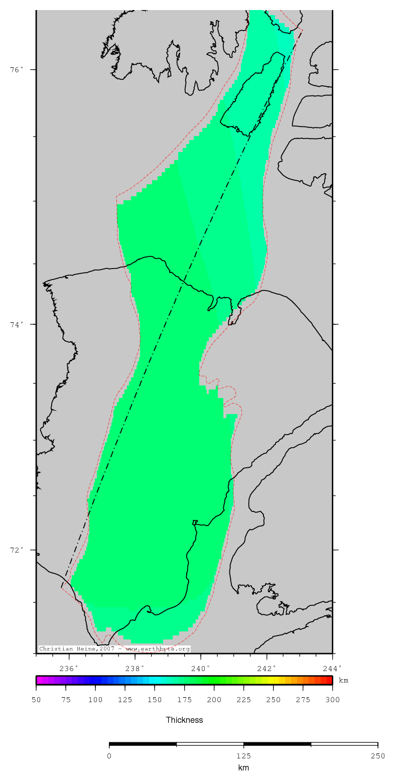 Banks Basin location map