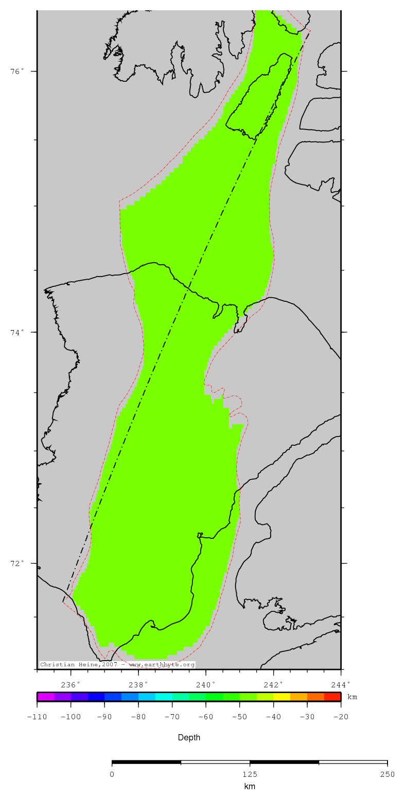 Banks Basin location map