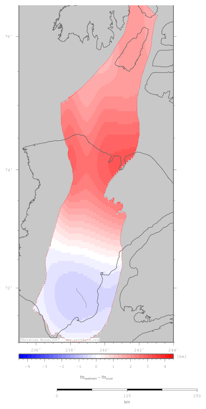 Banks Basin location map