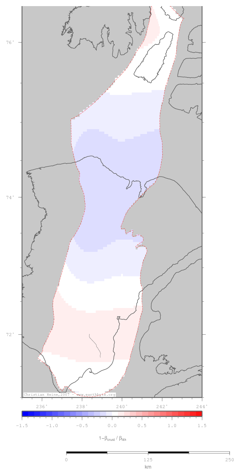 Banks Basin location map