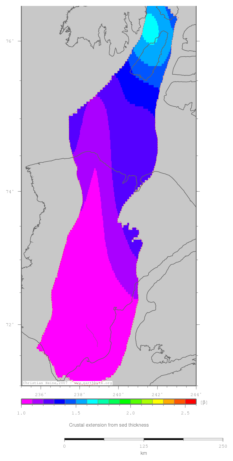 Banks Basin location map