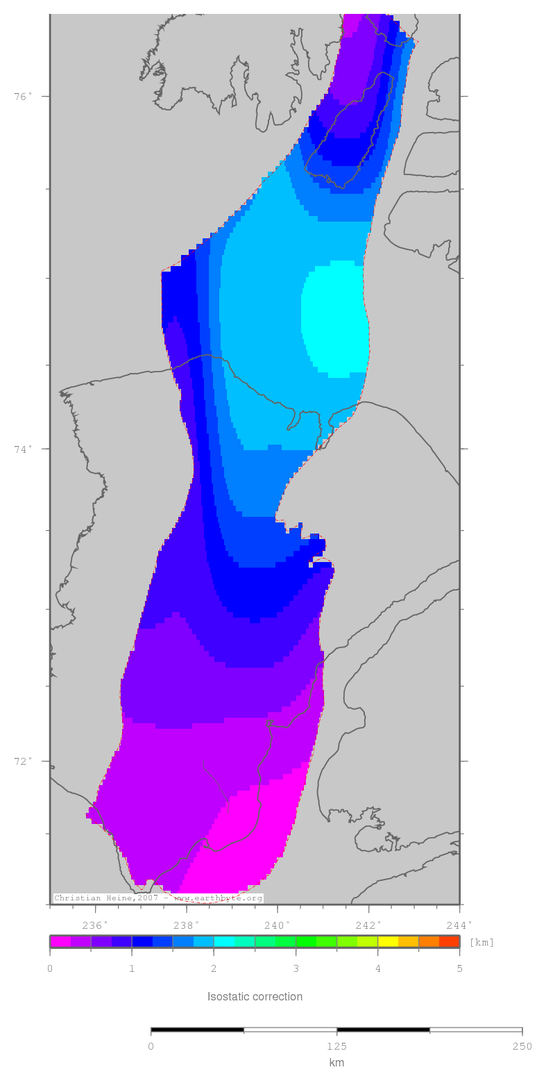 Banks Basin location map