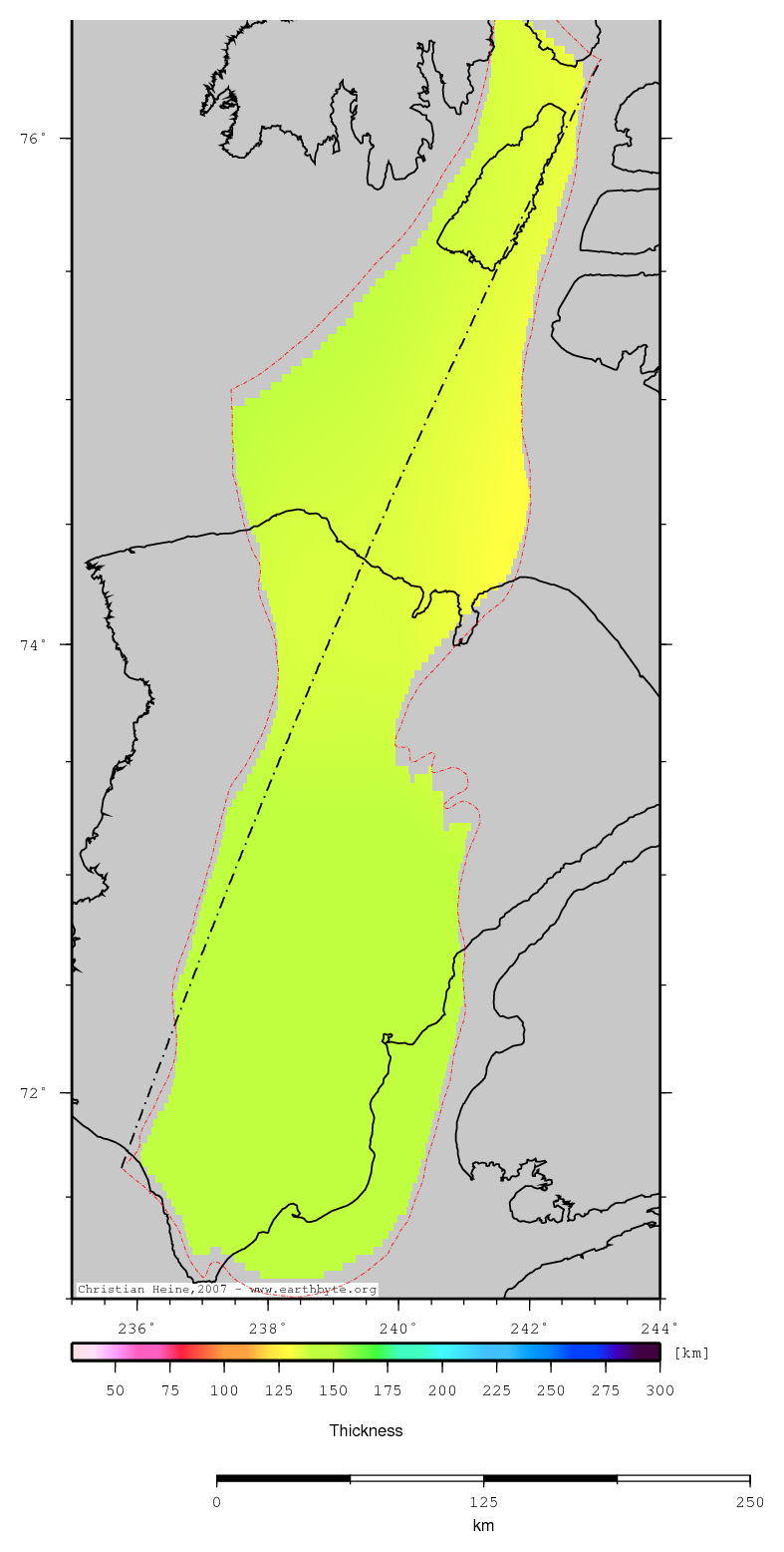 Banks Basin location map