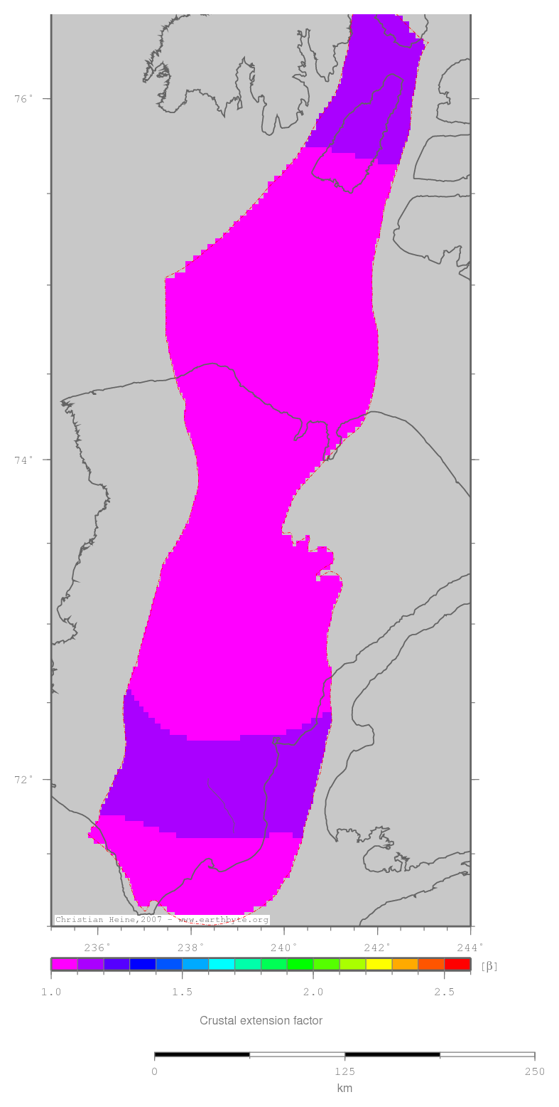 Banks Basin location map