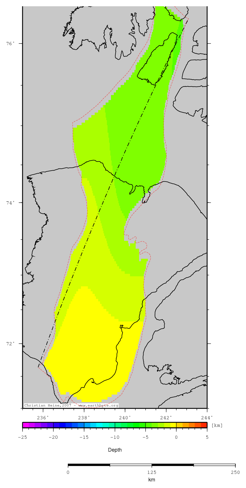 Banks Basin location map