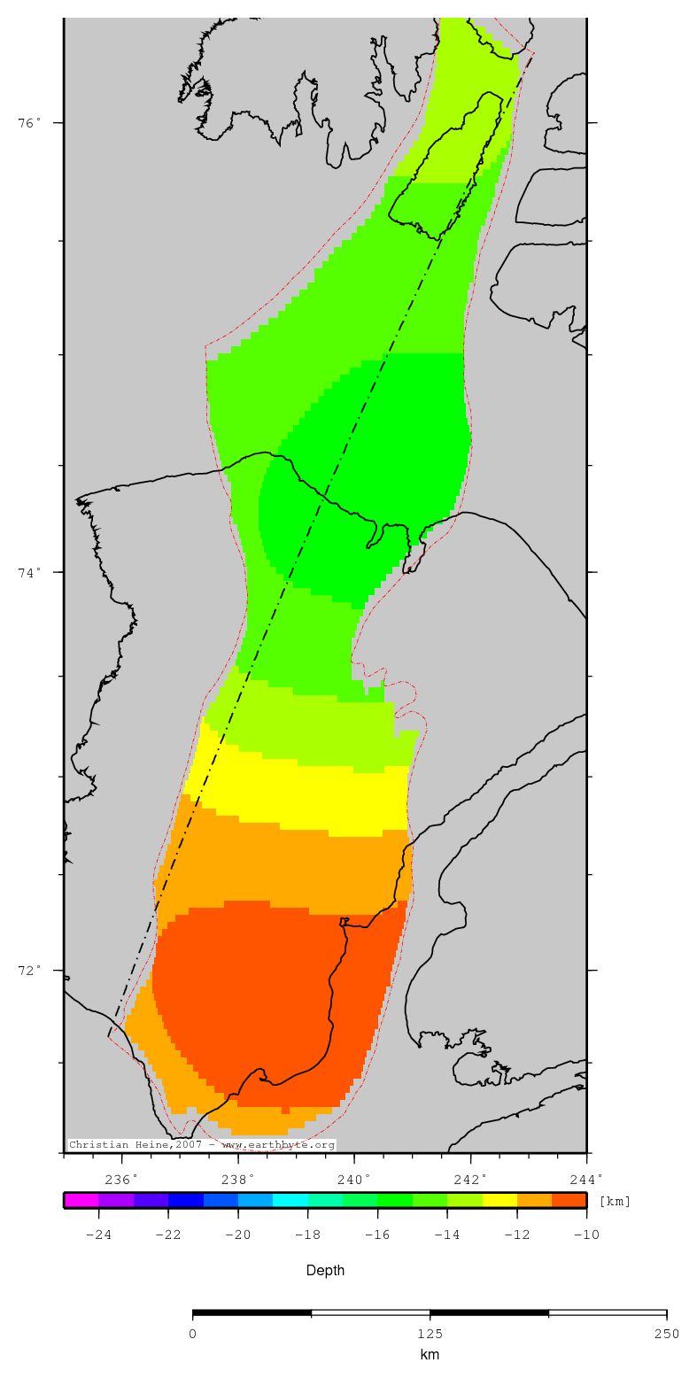 Banks Basin location map