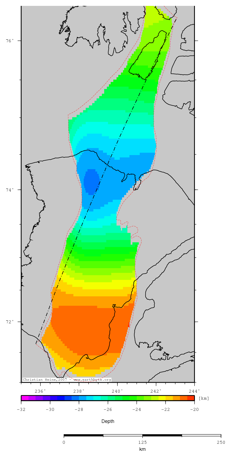 Banks Basin location map