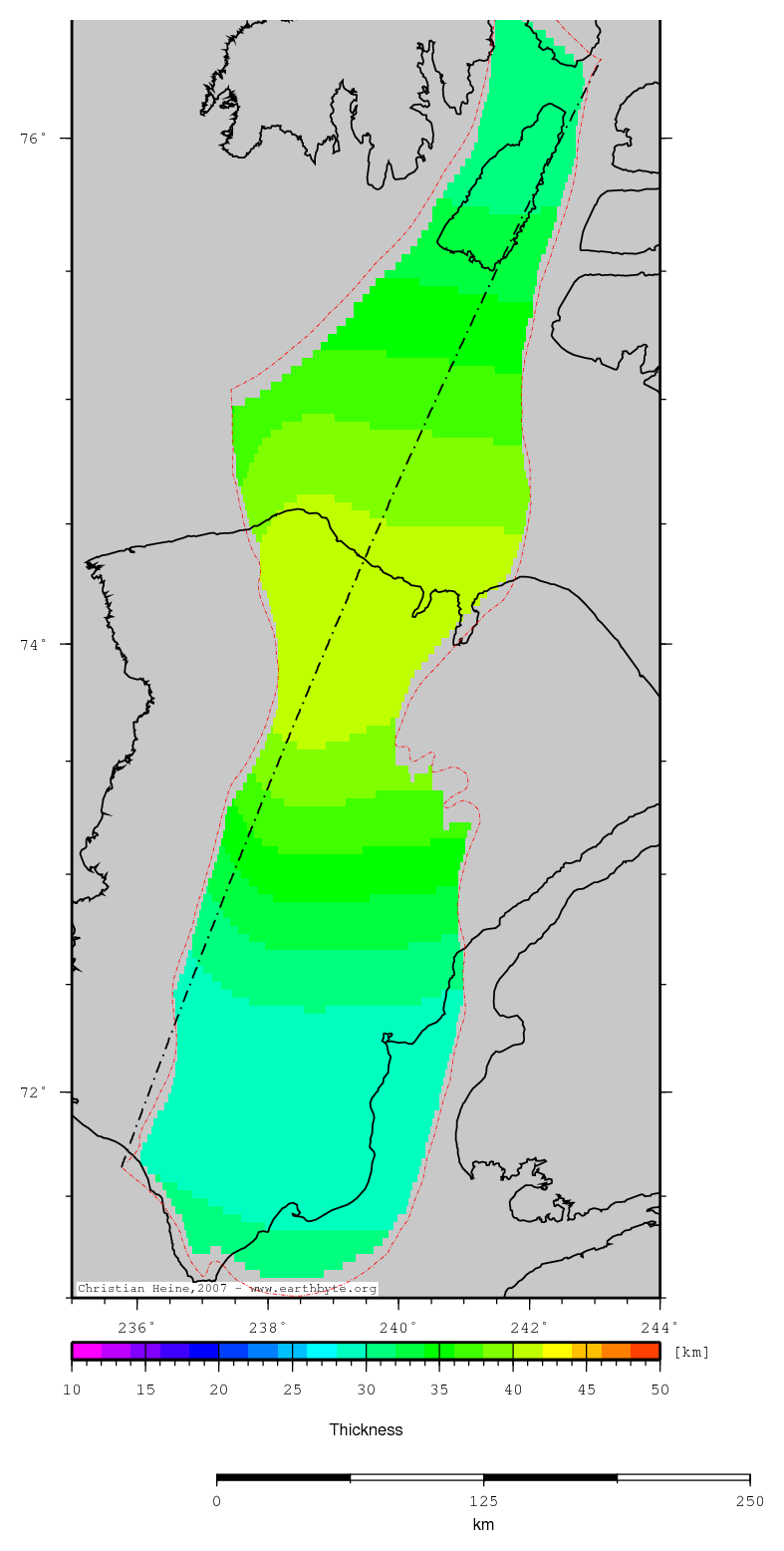 Banks Basin location map