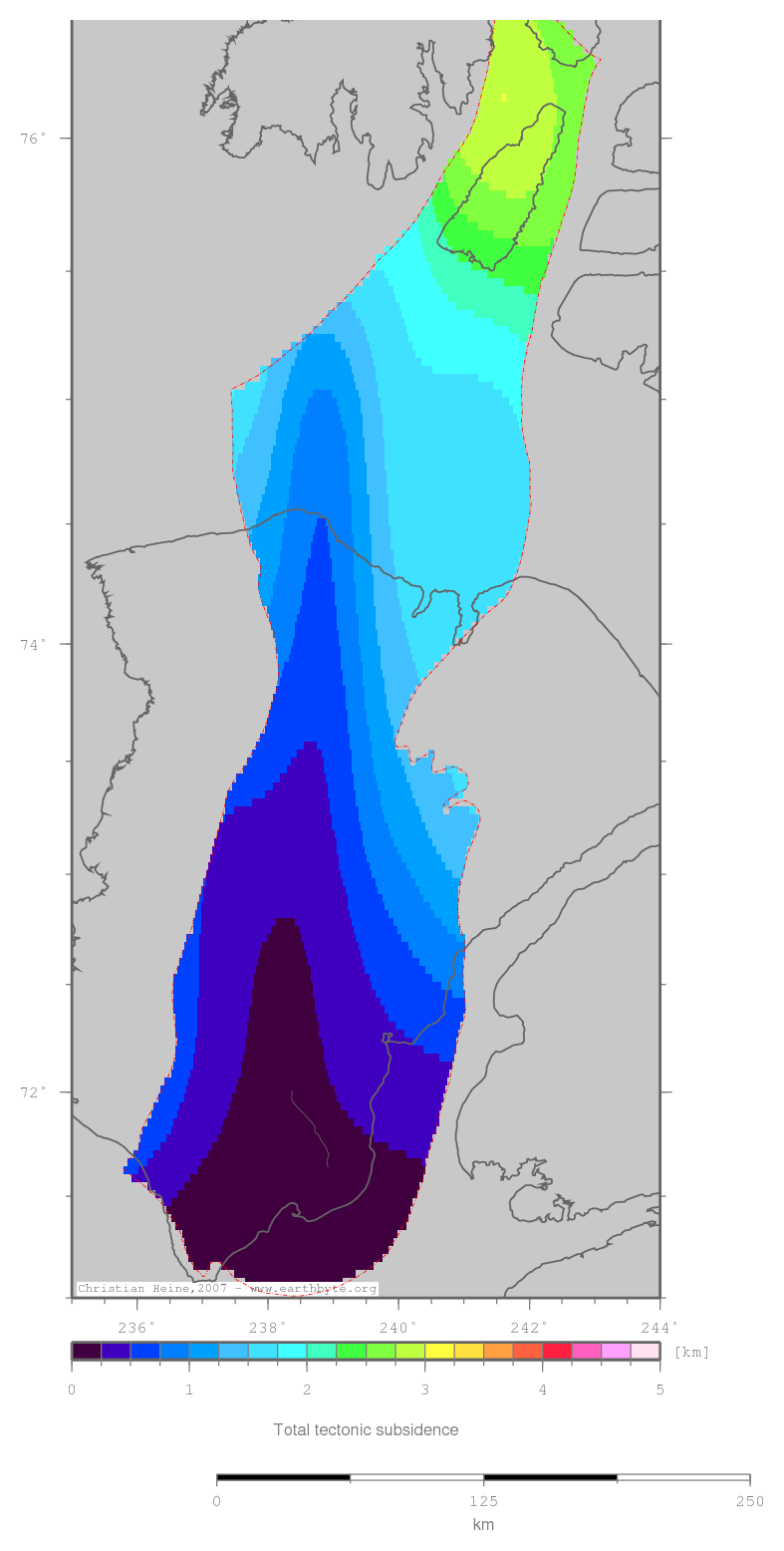 Banks Basin location map