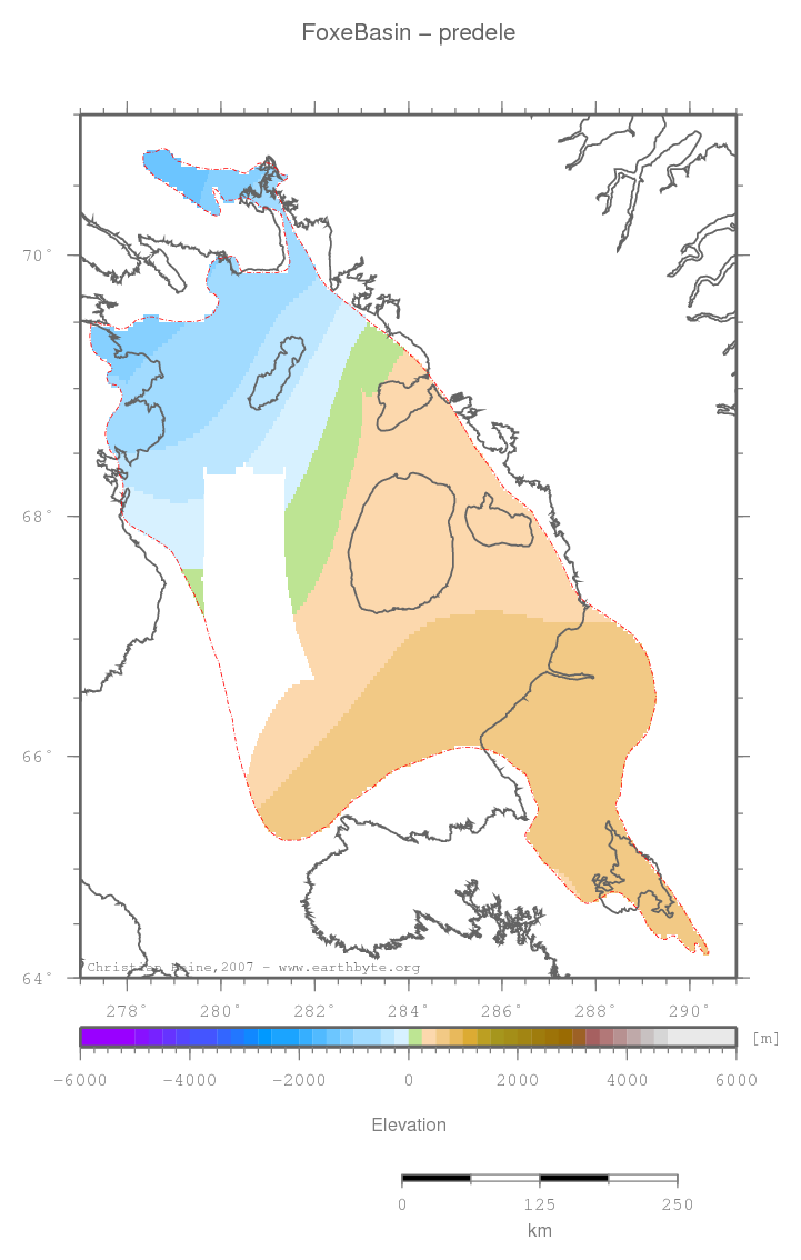 Foxe Basin location map