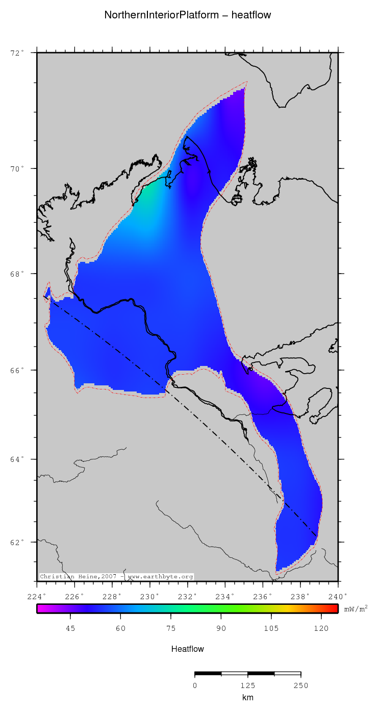 Northern Interior Platform location map