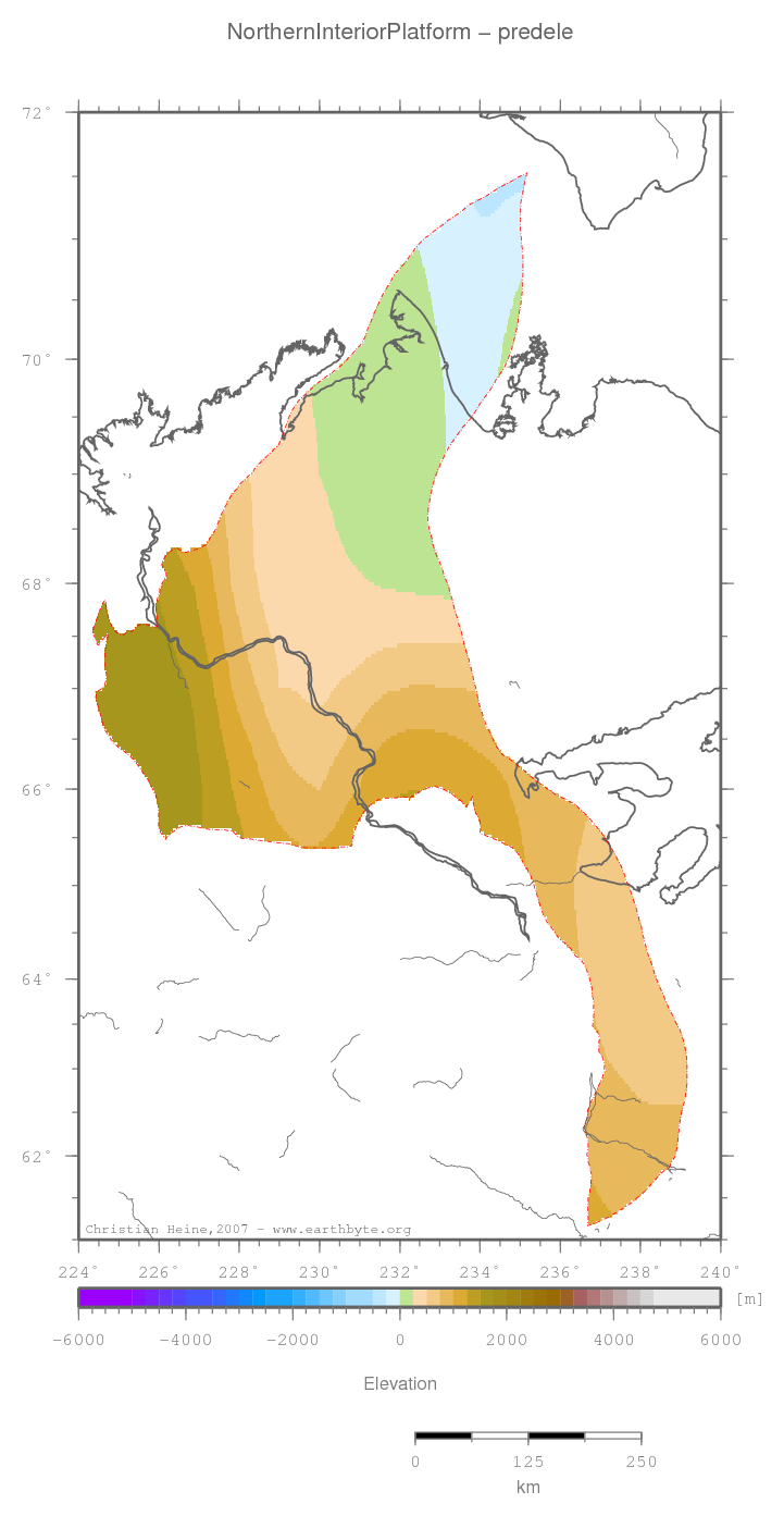 Northern Interior Platform location map