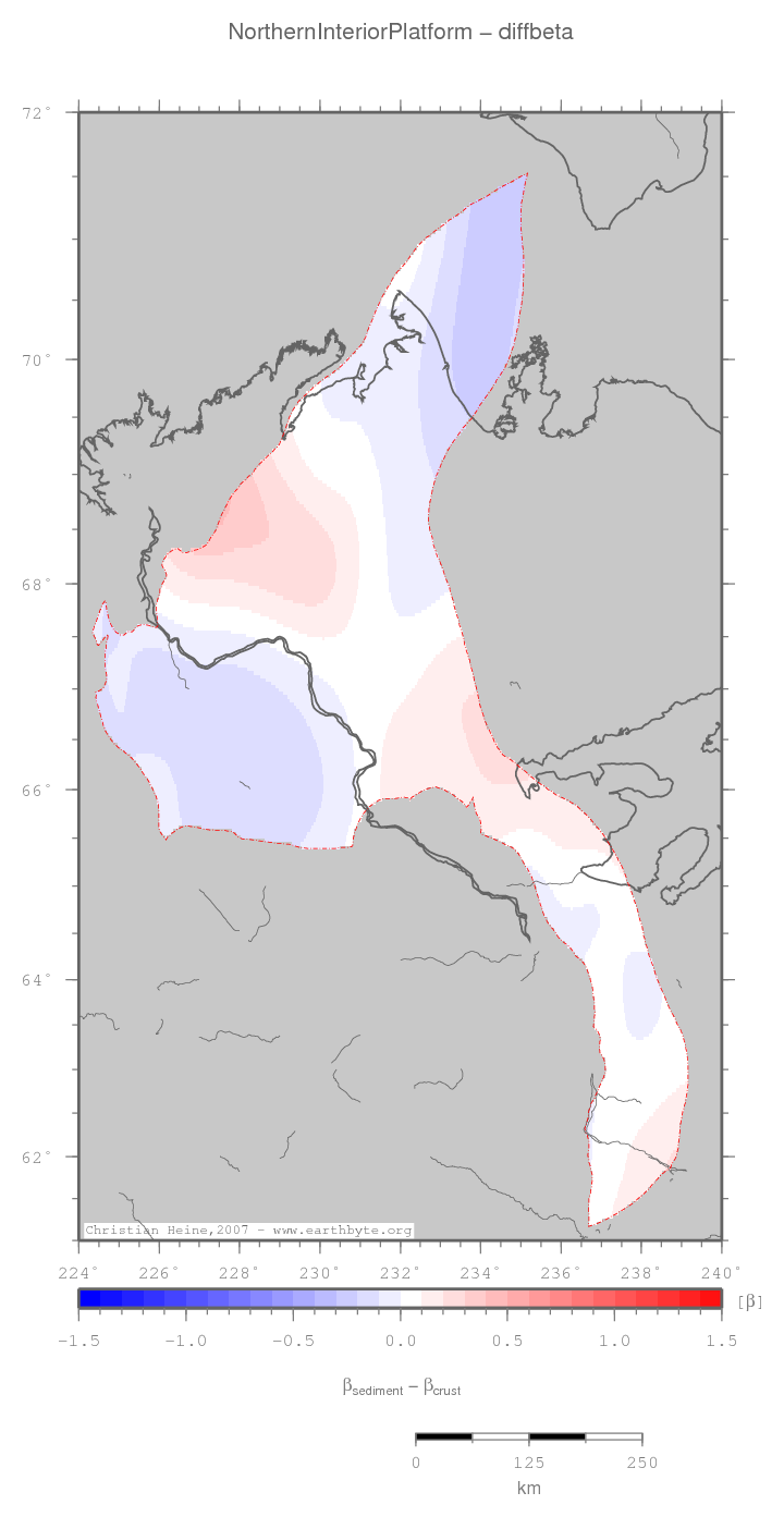 Northern Interior Platform location map