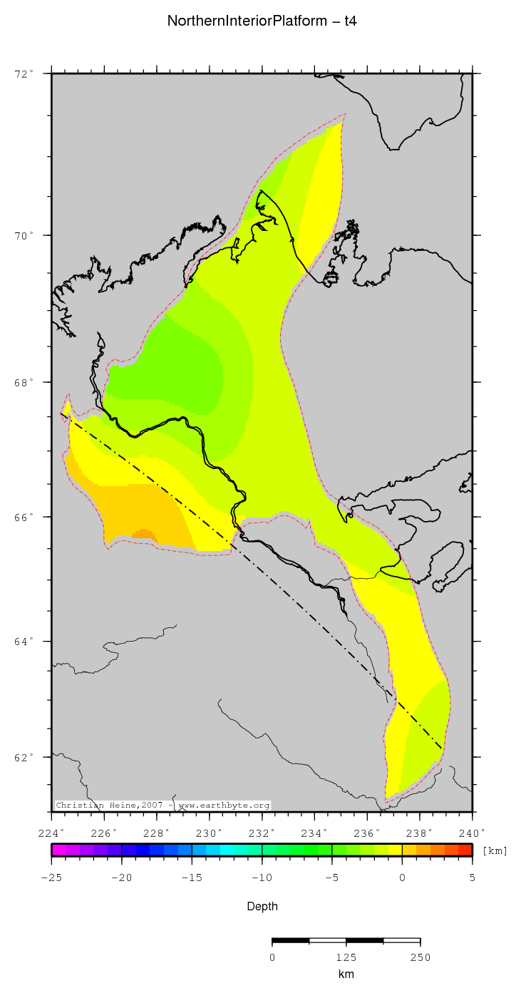 Northern Interior Platform location map