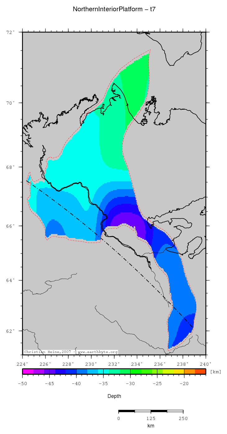 Northern Interior Platform location map