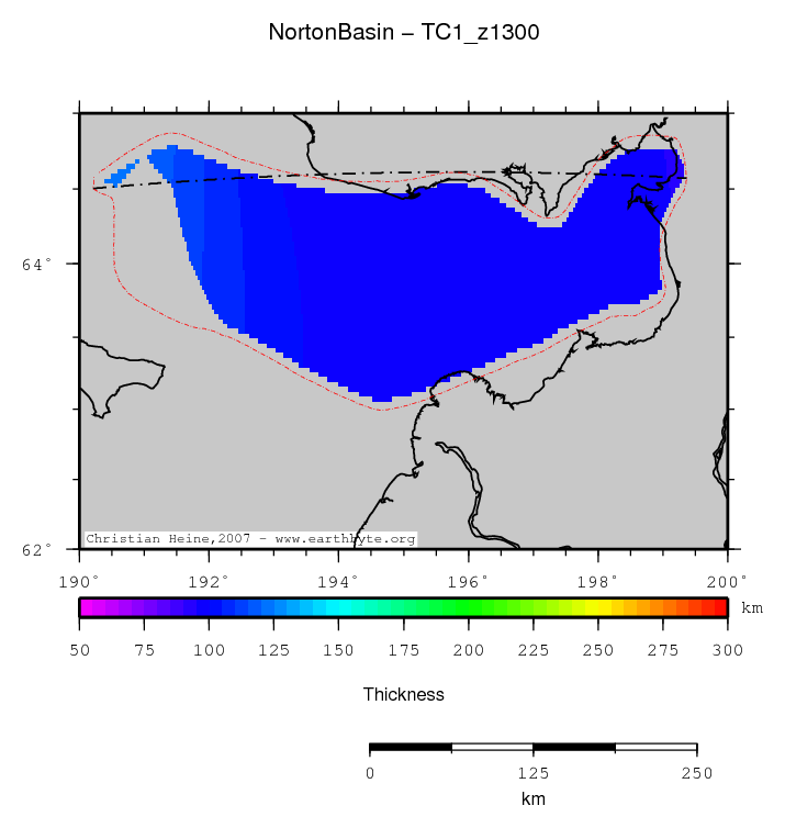 Norton Basin location map