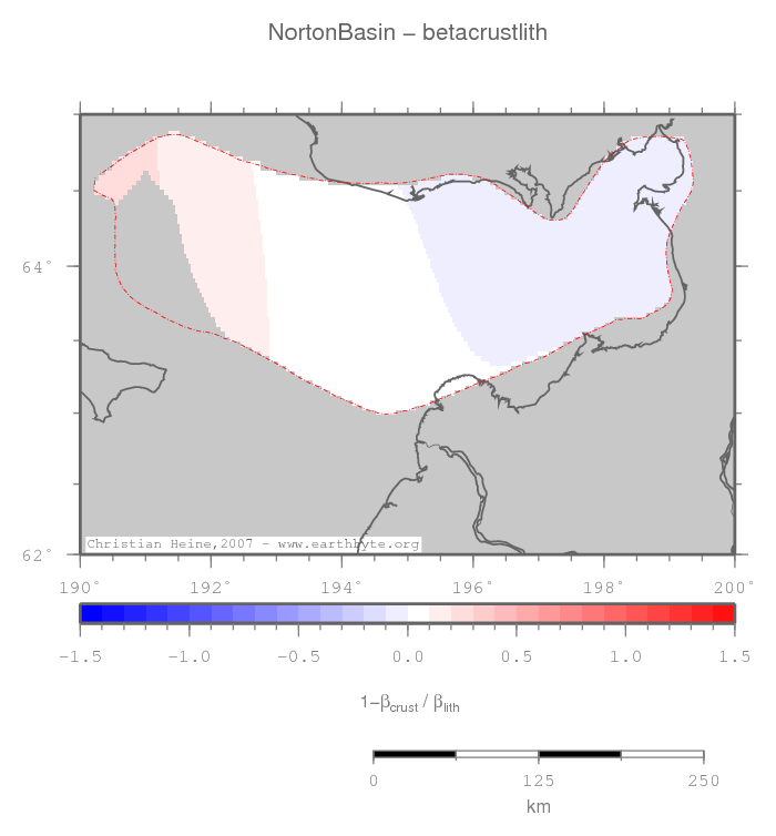 Norton Basin location map