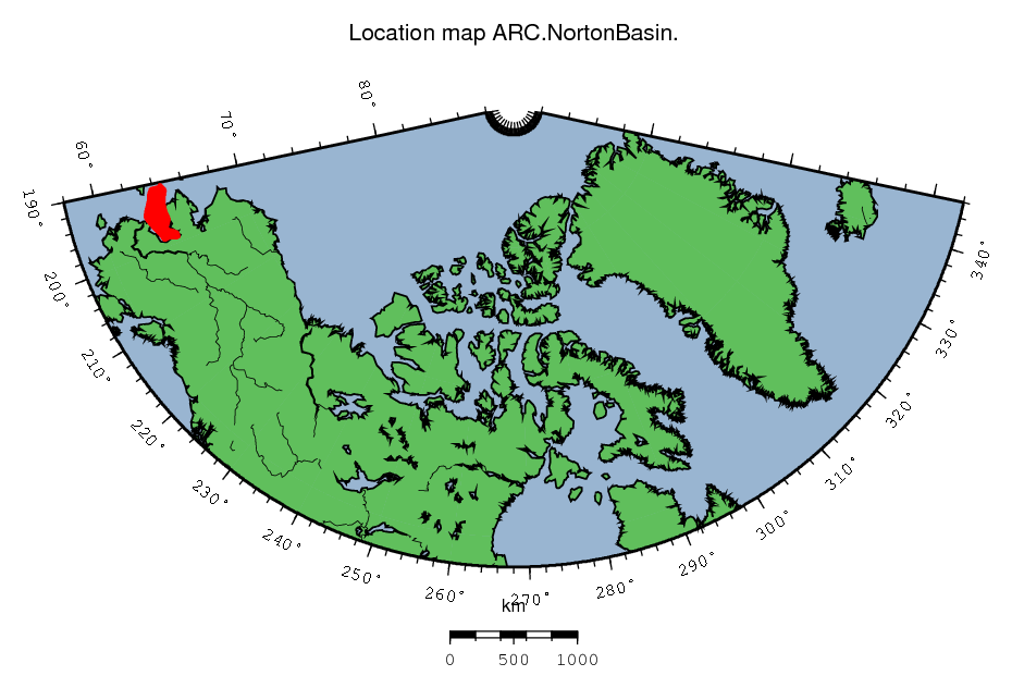 Norton Basin location map